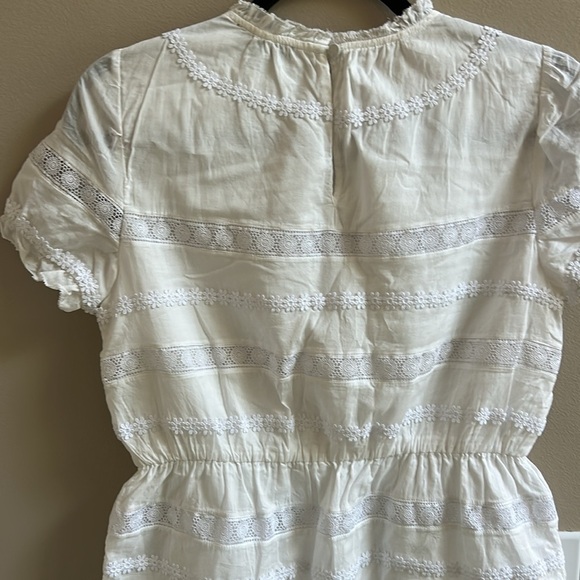 J Crew Daisy Chain Peplum Top Size XS - Picture 10 of 12